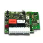 Bft r�cepteur 2 canaux enfichable 433 mhz clonix 2 2600152 d111662