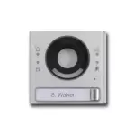 Came bpt plaque frontale vidophone 1 bouton mtmfv1p 62030040