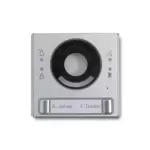 Came bpt plaque frontale vidophone 2 boutons mtmfv2p 62030050