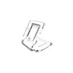 Came bpt support de table pour postes intri vidophones agt kt v 840xc - 0150