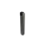 Came colonnette en aluminium noir h=0, 5 mt 001doc - ln doc - ln