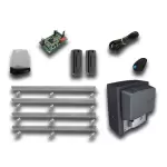 Came kit complet motorisation 801ms - 0090 + 4 mt cr�m zingu�e empu2933cremz