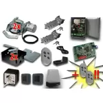 Came kit motorisation 001frog - a24e frog - a24e 24v type 2a