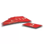 Came n. 24 bandes adh�sives r�fl�chissantes rouges 001g0461