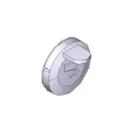 Came pi�ce d�tach�e bouchon pour serrure fast 119rid223