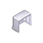 Came pice dtache couvercle motorducteur bx 119ribx003