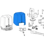 Came pi�ce d�tach�e couvercle motor�ducteur fast40 119rid370