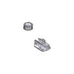 Came pièce détachée embout + poulie guide - courroie v6000 119rie186 Came pièce détachée embout + poulie guide - courroie v6000 119rie186