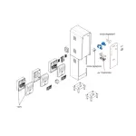 Came pièce détachée lecteur code à barres nlv - 4001 avec supports 119rir358 Came pièce détachée lecteur code à barres nlv - 4001 avec supports 119rir358