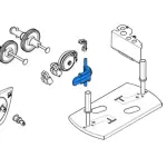 Came pi�ce d�tach�e levier d�verrouillage bx 119ribx045