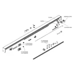 Came pice dtache loquet antipanique percer porte automat. 119rip088