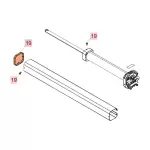 Faac pi�ce d�tach�e accessoires carter 402 / 422 63003304