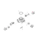 Faac pi�ce d�tach�e bouchon de retenu valve 4180205