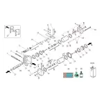 Faac pi�ce d�tach�e groupe bride et tube 760 cr 63003360