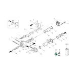 Faac pi�ce d�tach�e groupe de d�verrouillage 760 sr 63000699