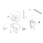 Faac pi�ce d�tach�e moteur d600 / zodiac 60 7706105