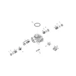 Faac pi�ce d�tach�e piston de commutation avec or 4180285