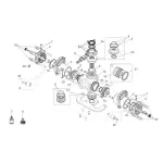 Faac pi�ce d�tach�e support en plastique encodeur s700h / s800h 63000170