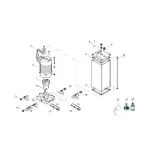 Faac pi�ce d�tach�e tendeur armoire de commande v�rin 760 7230385