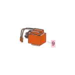 Faac pice dtache transformateur 391 / compas 115014