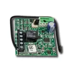 Faac rcepteur embrochable 2 canaux 433 mhz rp2 433 rc 787742 (new code 787857)