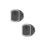 Fadini paire de photocellules � encastrer 24v zero. ph 141l (ex code 550l / 551l)