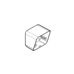 Fadini pice dtache bote externe  mur plat pour polo 44 44033