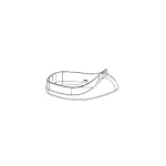 Fadini pice dtache bride de fixation antenne pour miri 4 46007