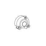 Fadini pice dtache couvercle botier carte pour polo 44 44042
