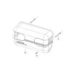 Fadini 2x pice dtache goujon de fixation pour aproli 280 batt 28085