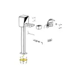 Fadini pice dtache registre dverrouil. triangul. rallong (optional) 203311