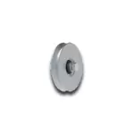 Fadini roue 200 mm gorge en v pour portails coulissants 2066l