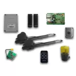 Genius kit automatisme g - bat 300 433 mhz 230v 51701271
