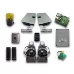 Genius kit automatisme roller + caisses 433 mhz 230v emp5170208box