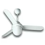 Vortice ventilateur plafond nordik design is / l 160 / 60 blanc 61401