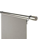 1 chariot pour panneau japonais 60 cm - chrome mat 1 chariot pour panneau japonais 60 cm - chrome mat