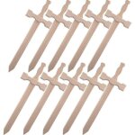 10 �p�es en bois 39 x 13 cm