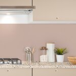 2 bandeaux xl de crdence adhsifs pour cuisine - rose - 2x(120x45 cm)