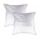 2 protege oreillers pur coton blanc 50x75 cm 2 protege oreillers pur coton blanc 50x75 cm