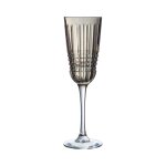 4 flûtes à champagne marrons 17cl 4 flûtes à champagne marrons 17cl