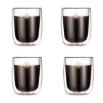 4 tasses � espresso double paroi