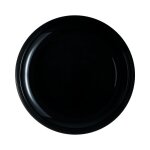 6 assiettes � couscous 25cm friend's time noire - luminarc