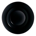 6 assiettes � p�tes noire