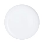 6 assiettes  pizza blanches