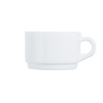 6 tasses blanches 28cl