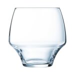 6 verres  eau 38cl