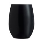 6 verres � eau noirs 36cl