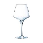 6 verres  pied pro tasting 32cl open'up - chef et sommelier