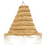 Abat - jour cône fibre de palmier osier naturel 40 x 40 Abat - jour cône fibre de palmier osier naturel 40 x 40
