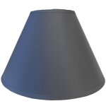 Abat - jour conique gris 22 cm Abat - jour conique gris 22 cm